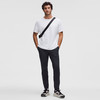 lululemon 丨ABC™ 男士修身剪裁长裤 32L *WovenAir  LM5AY0S 曜石黑
