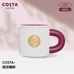 COSTA 咖世家 咖世家 冲浪鸭 陶瓷茶漏马克杯 带盖 350ml