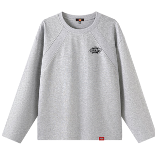 Dickies 纯棉拼接解构 黑色 L 长袖T恤