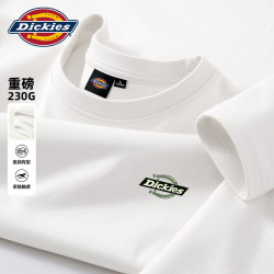 Dickies 潮牌长袖t恤男2026秋季新款重磅纯棉百搭舒适体恤男装休闲打底衫