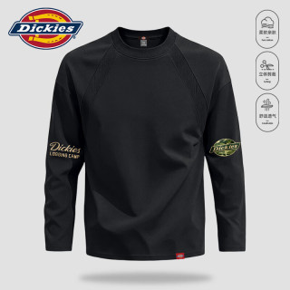 Dickies 长袖t恤男2026新款美式潮流纯棉男士长袖春秋解构拼接男款打底衫