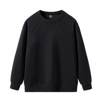 Dickies 圆领卫衣 宽松长袖 黑色 L