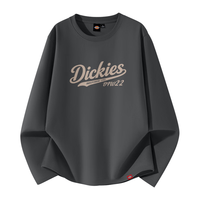 Dickies 纯棉重磅透气 男士长袖T恤