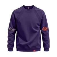 Dickies 男士卫衣 解构拼接 圆领套头 宽松休闲