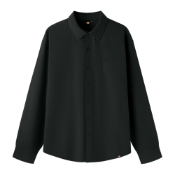 Dickies 男士长袖衬衫 重磅纯棉 白色