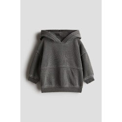 H&M HM童装男婴针织衬里水洗连帽衫1265604