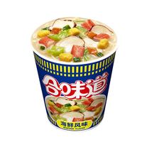 移动端、88VIP：日清食品 CUP NOODLES 合味道 方便面 海鲜风味