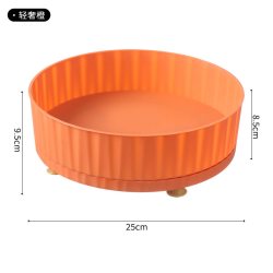 有乐 厨房可旋转调料置物架多功能360度调味酱油醋收纳架子轻奢水果盘