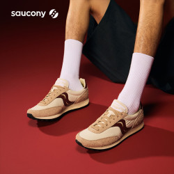 saucony TRAINER 80复古经典运动鞋男女同款百搭轻便耐磨休闲情侣鞋