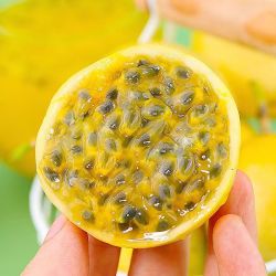 胡鲜森 海南黄金百香果20个3斤钦蜜9号水果新鲜应季70g起