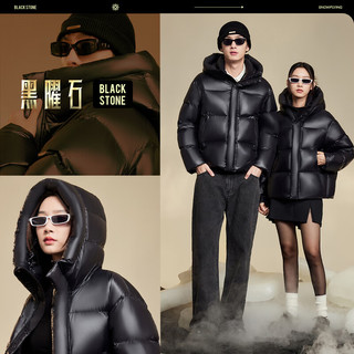 雪中飞 黑曜石经典3.0 鹅绒填充 加厚防寒 男士羽绒服