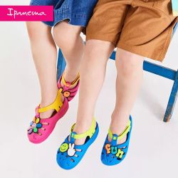 Ipanema 依帕 卡通洞洞鞋男女宝宝夏季包头柔软凉鞋3-7岁83188