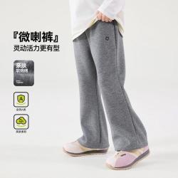 嘟嘟家 女童喇叭裤秋季儿童裤子女宝春秋长裤洋气宝宝童装潮