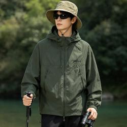 马克华菲 山系户外皮肤衣多巴胺透气外套男式阻热轻薄外套男春夏薄款