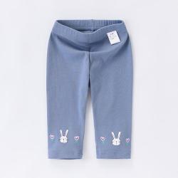 Camibear 童装女宝宝夏季时尚百搭打底裤小童弹力七分裤