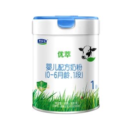 君乐宝 有机优萃1段2段3段婴幼儿配方牛奶粉800g听装