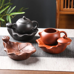 紫砂功夫茶套装桌面家用茶托盘干泡台小型茶盘茶托茶台茶海壶承