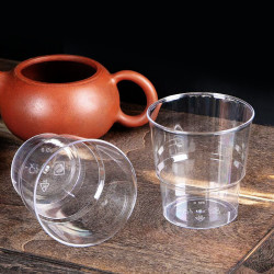 淳意 高档航空杯家用品茶水杯小容量喝水杯酒杯高端透明杯泡茶杯