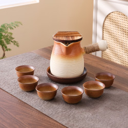 围炉煮茶器具全套烤奶茶罐罐专用壶陶瓷网红户外炭火炉大容量茶具