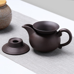 茶漏茶漏过滤托茶滤茶叶过滤网泡茶器分离茶隔陶瓷茶具公道杯一体