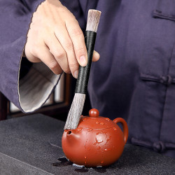 煌山黑檀实木茶道配件套装高级功夫茶零配6君子高端茶艺组合高档