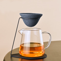 茶漏神器家用茶滤茶水分离泡茶无孔茶漏公道杯滤茶器