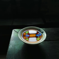一物堂茶器手绘“高档青花陶瓷制作技艺”李水泉原创茶杯家用主人杯