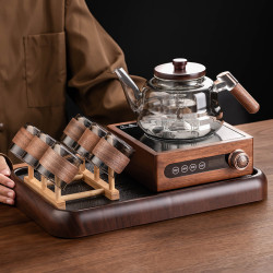 匠序 玻璃煮茶壶2026新款茶具套装家用电陶炉煮茶器泡茶专用养生烧水壶
