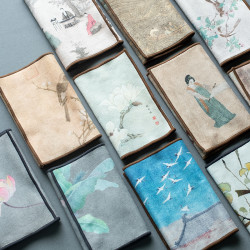 吸水古画彩麂皮绒茶巾 尺寸长约29*宽约15cm
