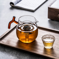 小青柑泡茶壶耐高温玻璃煮泡茶壶公道杯煮茶器功夫泡茶杯