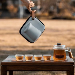 旅行茶具户外茶具套装泡茶壶玻璃快客杯便携茶具泡茶便携旅行茶具