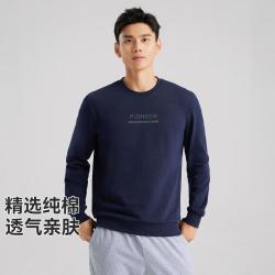 拓路者 户外卫衣男圆领长袖运动休闲印花百搭秋冬通勤打底上衣