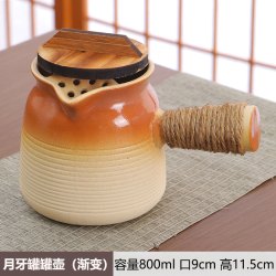 玄米 围炉煮茶壶烤奶茶罐罐专用壶家用明火可干烧陶罐器具陶瓷茶炉茶具