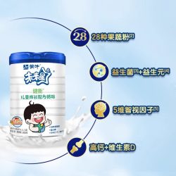 蒙牛 未来星健衡儿童成长高钙营养奶粉DHA益生菌果蔬粉学生青少年