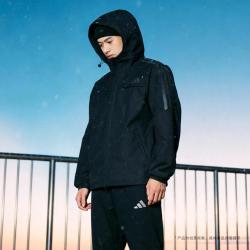 adidas 春秋季运动休闲日常男子夹克外套