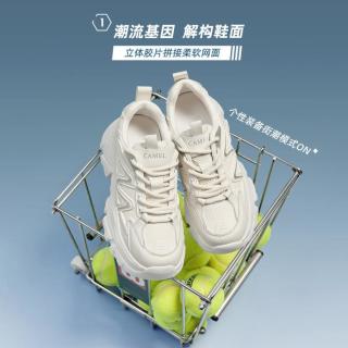 骆驼 老爹鞋春秋女鞋增高厚底女休闲鞋子女运动鞋女款