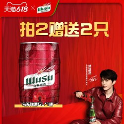 乌苏啤酒 红