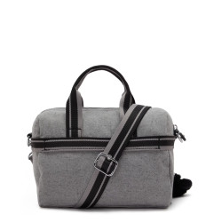 kipling 凯浦林kipling男女新款大容量波士顿包 石墨灰韵