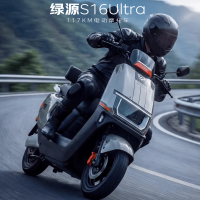 绿源 S16U 电动摩托车 72V35.5A铅酸