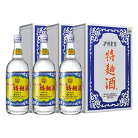 泸州老窖 60版特曲 52度浓香型白酒 1000ml*3盒