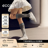 ecco 健步 女士运动鞋 冰白色/白色/石灰色84011361704 37