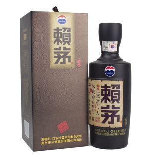 茅台 贵州茅台股份 赖茅酒传承棕53度500ml*1瓶装 酱香型礼品盒正品