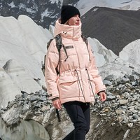 坦博尔 户外极寒羽绒服登山运动高保暖收腰短款工装风外套防寒95绒