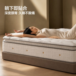 芝华仕 睡眠宝3.0 0胶水护脊独袋弹簧床垫 1.8*2M