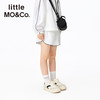 Little MO&CO. 25夏男女童休闲短裤 本白色 120