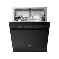 美的 洗碗机X6SMax嵌入式全自动家用万向18套容量智能消毒烘干一体