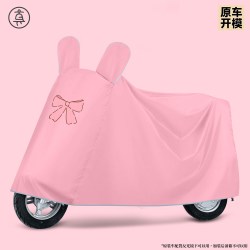 真笛 适用雅迪Q3电动车专用车衣卡通防尘罩防雨防晒车罩