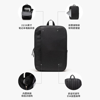 Herschel Supply Wesbrook 24L 纯黑色 男士双肩包