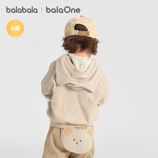 巴拉巴拉balaOne儿童外套男女童上衣秋装洋气时髦两面穿208325105207