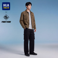 海澜之家 PU皮夹克男26新款POWER YOUNG辑明线翻领外套男秋季